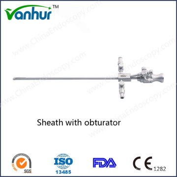 Whn-2 Pediátrica Uretro-Cystoscopy conjunto de vaina con Obturator